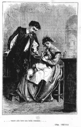 De geboorte van de zoon van Renzo en Lucia - in 