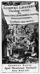 De ketel van de heks - Frontispice van het boek 