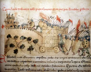 De stad Florence veroverde Pietrabuona, die later door de inwoners van Lucca werd overgenomen - in 