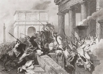De komst van de Vandalen naar Spanje