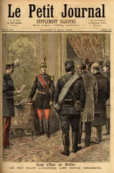 De staatsgreep van 14/04/1893 van Alexander I Obrenovic