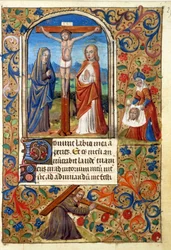 De kruisiging van Christus. Jeruzalem
