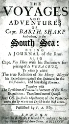 De reizen en avonturen van kapitein Bartholomew Sharp en anderen in de Zuidzee, c.1684