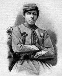 Theodore Wibaux, Pontificale Zouaaf en Jezuïet (1849 - 1882)