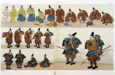 Traditionele Japanse Samoerai-kleding - in 