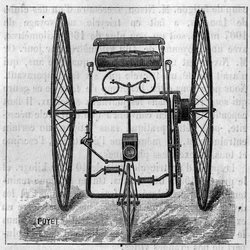 Driewielers op de Stanley Club Tentoonstelling in Londen, Engeland
