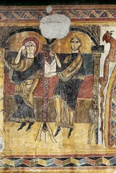 Twee heiligen (detail)