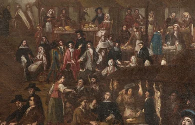 Uitzicht op de Grand Marche Verziere in Milaan
