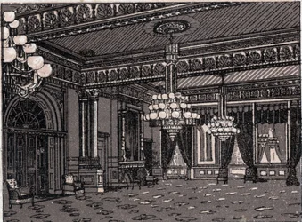 Washington, Verenigde Staten: uitzicht op de Oostkamer, Witte Huis