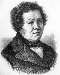 Portret van Adolphe Crémieux (1796-1880), Franse politicus
