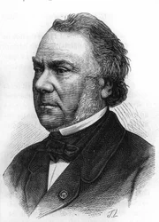 Portret van Claude - Alphonse Delangle. 1797-1869 Franse magistraat en minister.
