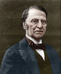 Portret van Louis Blanc, Franse politicus en historicus (1811-1882).