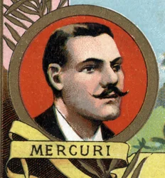 Portret van Toussaint MERCURI, tweede van de Behagle-missie in 1893