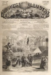de Internationale Tentoonstelling van 1861 in Metz - De Wereldtentoonstelling van Metz - de wereldberoemde van 1861