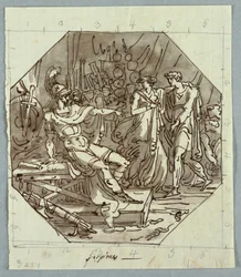 Tekening, Continentie van Scipio, 1811