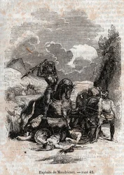 Gravure van 1851 uit 