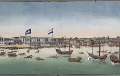 Een uitzicht op Canton
