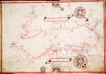 Adriatische kaart, c.1620