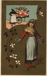 Anonieme chromolithografie, eind 19e eeuw.