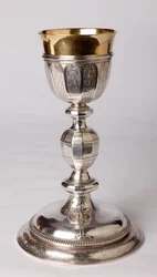 Kelk. Zilver- en goudsmeedkunst. Atelier van Doornik. 18e eeuw