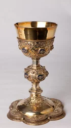 Kelk genaamd (Cotrel). Goudsmeedwerk, ca.1604
