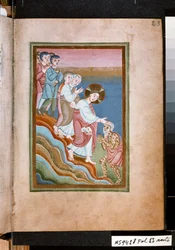 Christus geneest een melaatse, ca. 1035