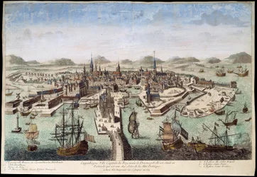 Kopenhagen, begin 18e eeuw