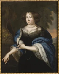 Portret van Markgravin Hedwig Sophie van Brandenburg