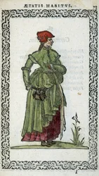 Vlaamse vrouw - in 