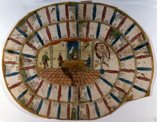 Spel van de 18e eeuwse gans.