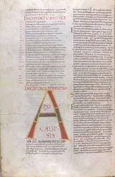 Incipit van het Boek Openbaring