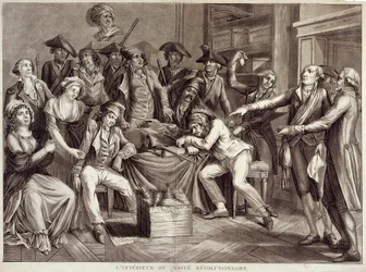 Interieur van het Revolutionaire Comité