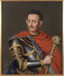 Portret van Jan Kazimierz Sapieha de Jongere (1637-1720), Groot Hetman van Litouwen