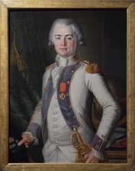 Jean Louis de Lostanges, infanteriekapitein, c.1789-91