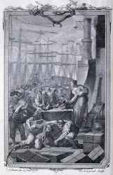 De handel met de koloniën (inclusief koffie) - in 