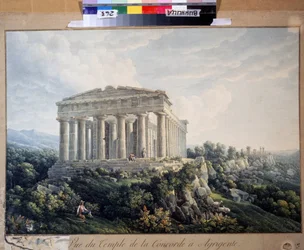 De tempel van Concordia in Agrigento
