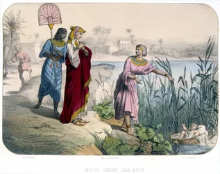 Mozes redt wateren - Bijbel