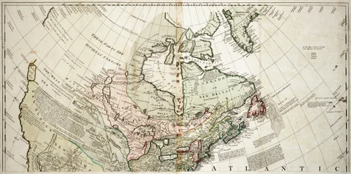 Noord-Amerika, c.1765