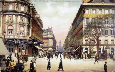 Parijs: rue de la Chaussée d