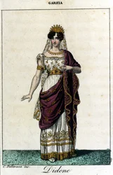 Pauline Viardot - García, Franse zangeres in de rol van Didon. Opera 