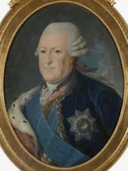 Portret van Peter von Biron (1724-1800), Hertog van Koerland en Semigallia