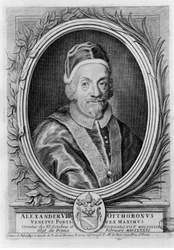 Paus Alexander VIII (1610 - 1691).