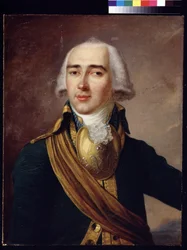 Portret van de dichter Ivan Dmitriev