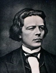 Portret van Anton Rubinstein