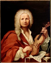 Portret van Antonio Vivaldi