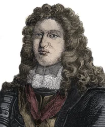 Portret van Charles Auguste de La Fare Comte de Laugeres (1644-1712), Franse dichter