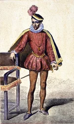 Portret van Karel IX (1550 - 1574), Koning van Frankrijk