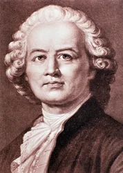 Portret van Christoph Gluck (gravure)