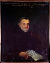 Portret van Costanzo Porta, Italiaanse componist