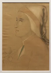 Portret van Dante (detail)